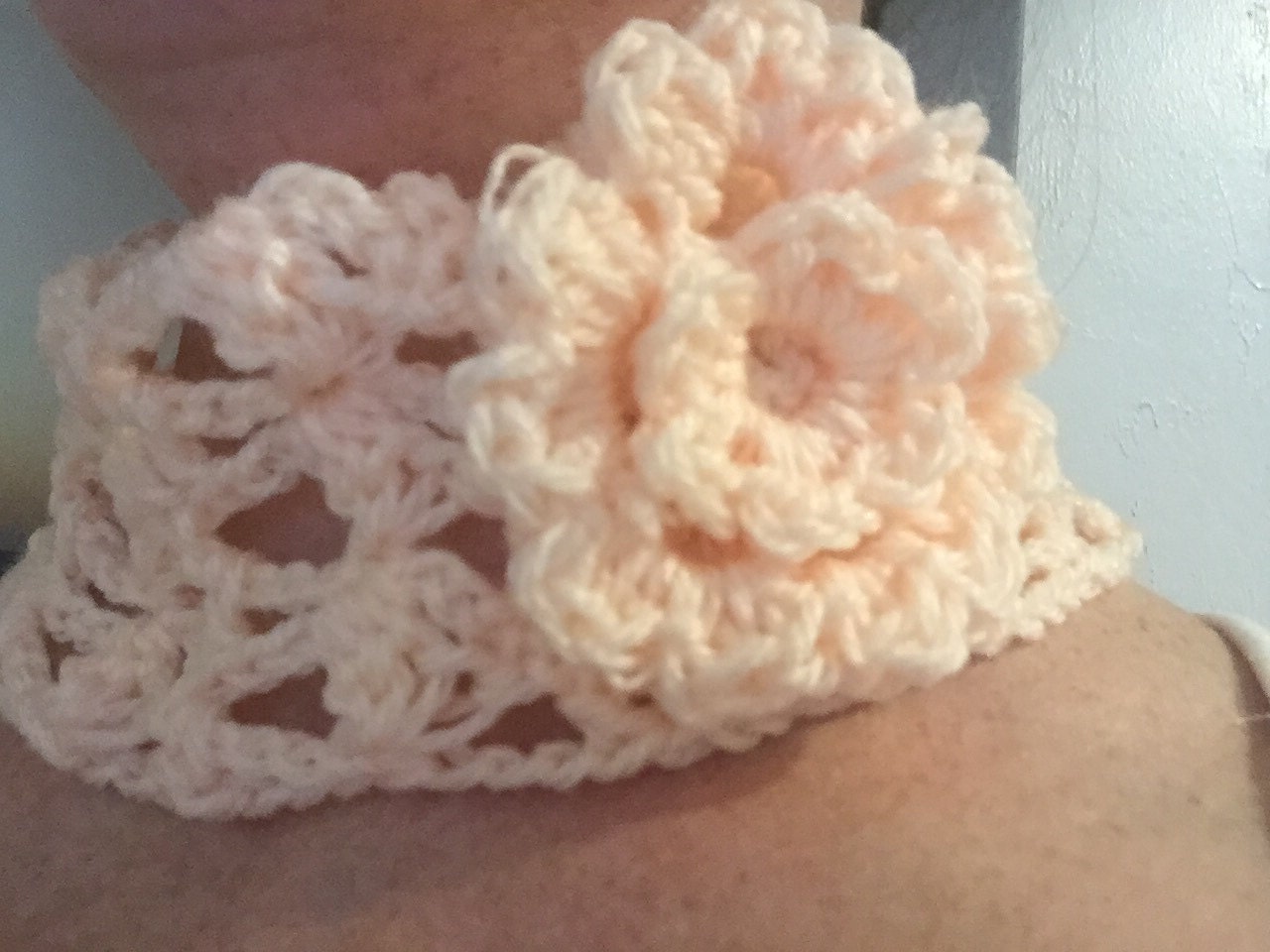 Lace Headband with Flower PDF Digital Pattern by CozyLilCrochet
