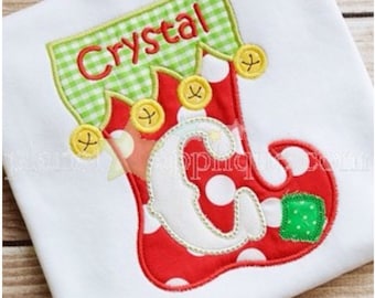 christmas stocking shirt