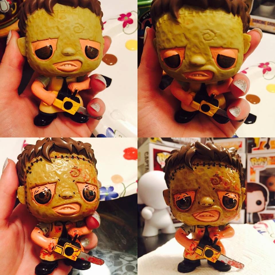 leatherface funko pop hot topic exclusive