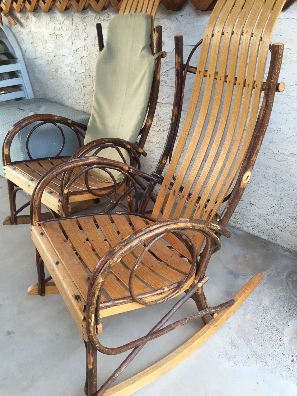 Davis & Wendtz Amish Hickory Rocking Chair Haute Juice