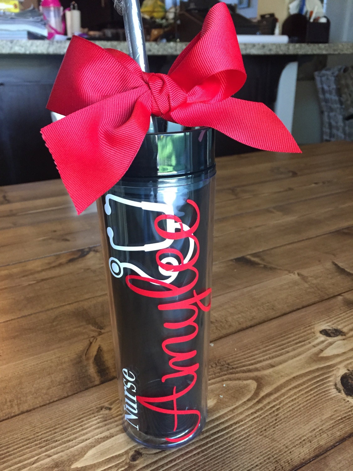 Personalized Doctor Tumbler Nurse Tumbler Stethoscope