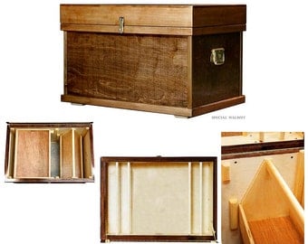 Tack Trunk, large size, Signature (trimmed in birch)