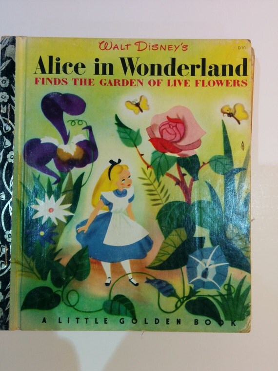 Little Golden Book. Alice in Wonderland.