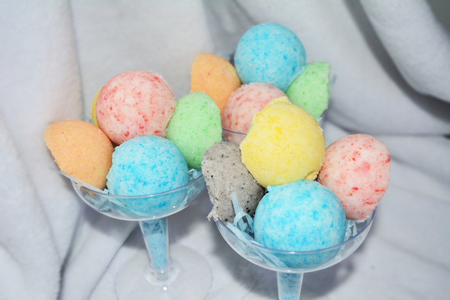6pk Mini Scented Bath Bombs Assorted by SweetCandyCrafts on Etsy