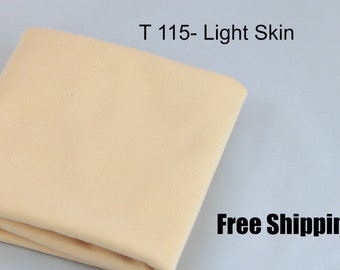 Doll skin fabric-Waldorf Doll Skin Fabric T115- 1/2 yard -Rag Doll Supplies-Waldorf Doll Supplies-DIY doll-De Witte Engel from Holland