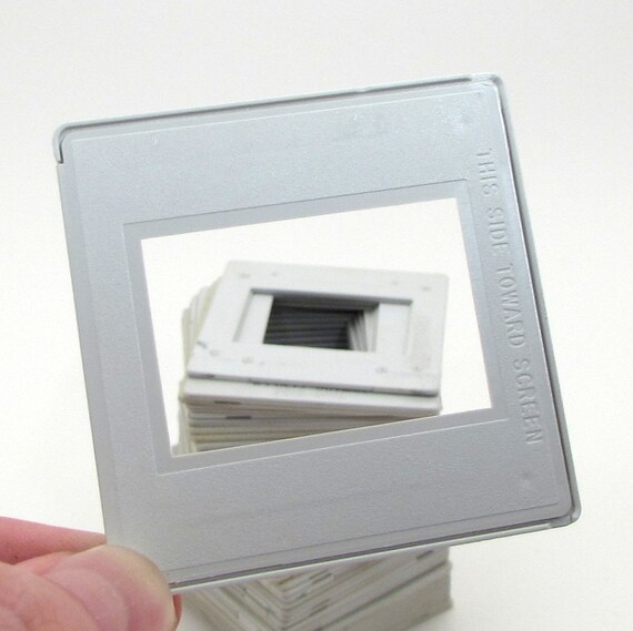 50 Photo Slide Frames Plastic Frames 35mm by ChaosSupplies