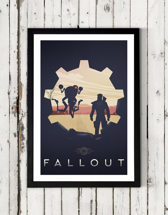 Fallout game poster by Laceybabe on Etsy