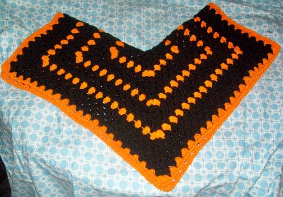 Crochet Harley Davidson inspired Baby blanket black by ...
