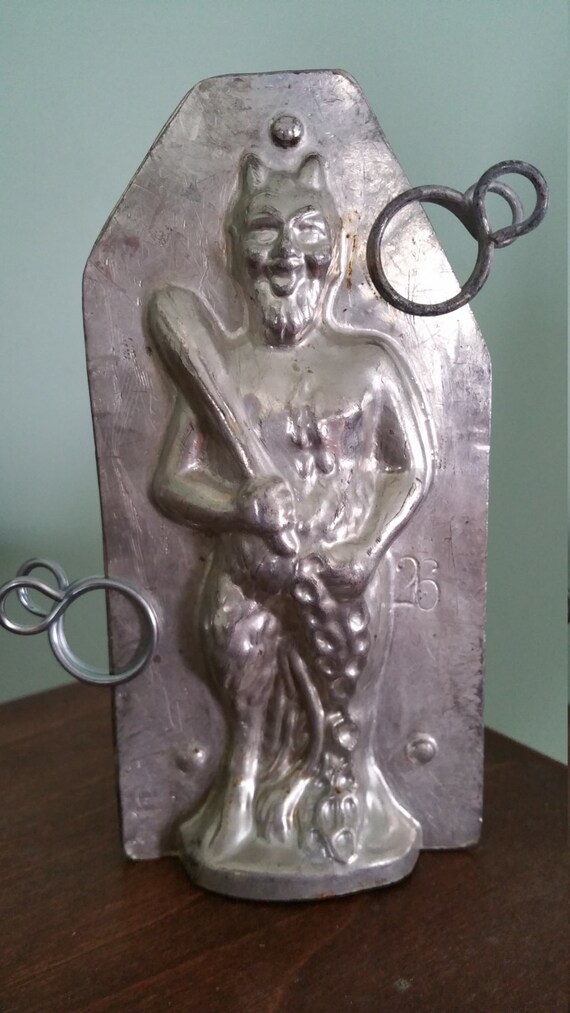 Halloween Devil Chocolate Mold Krampus Christmas Candy Mould