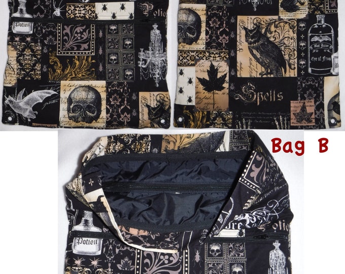 Nevermore Edgar Allan Poe: Backpack/tote ready to ship