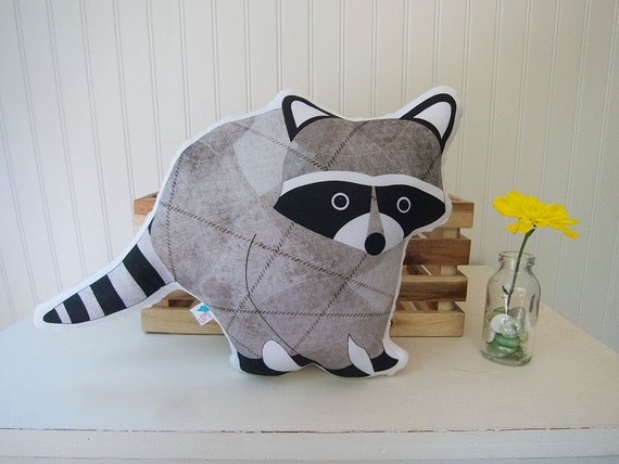 raccoon pillow pet