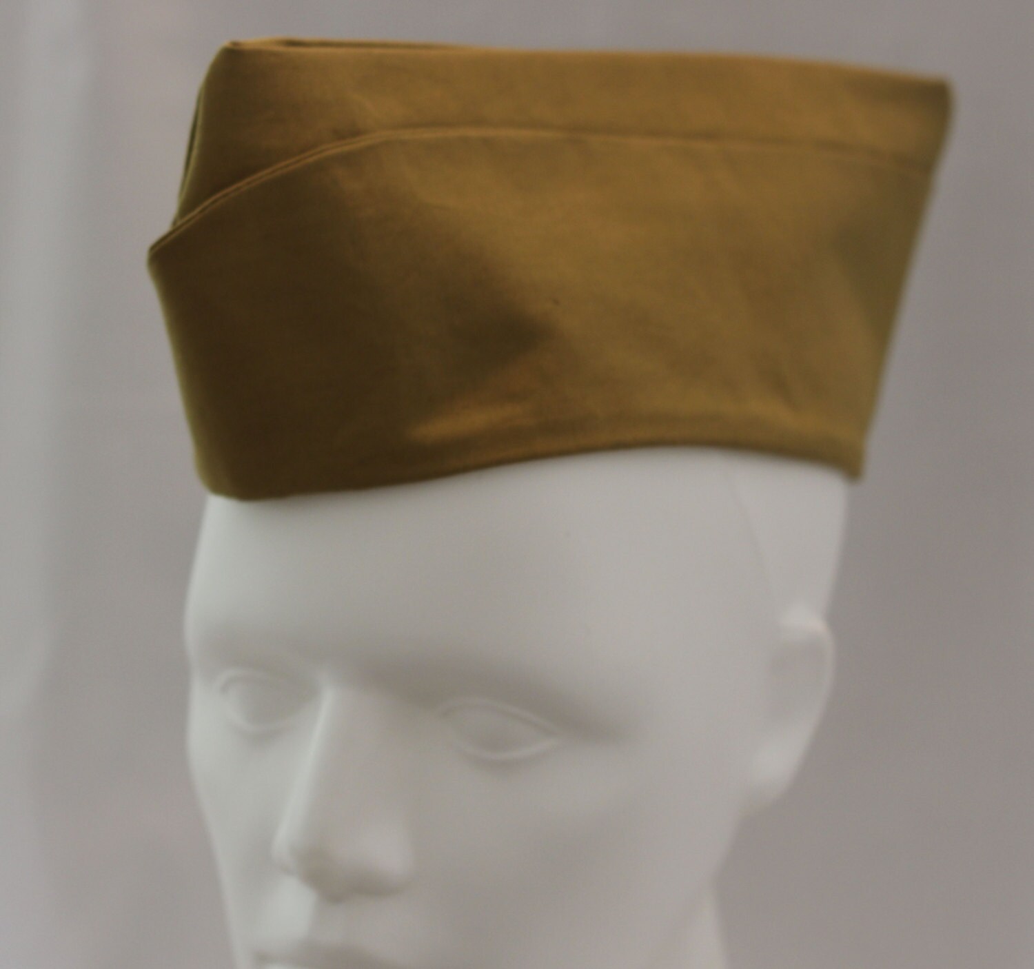 Olive Green Army Hat Military Flight Cap Wedge Hat Garrison