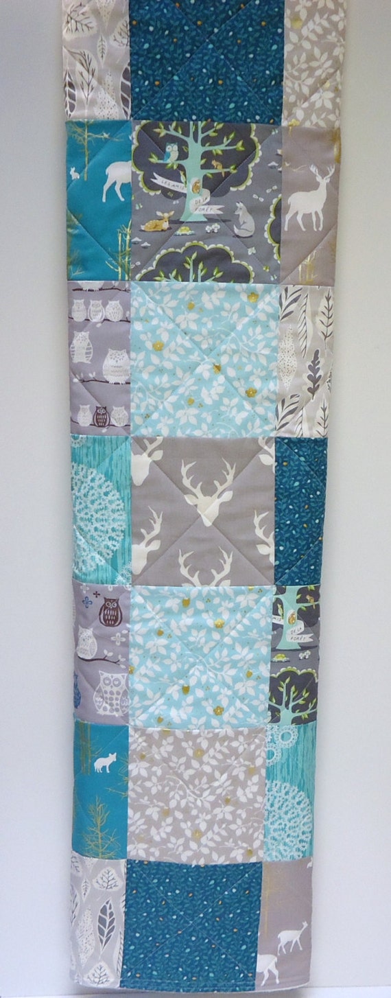 Woodland Baby Quilt-Rustic Boy Bedding-Modern by ...