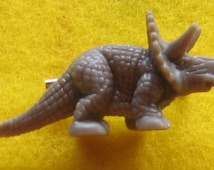 Crystal Elements Spotted Green Dinosaur Brooch With Bow Tie - Fashion Pin For Jackets, Bags & More - View #5