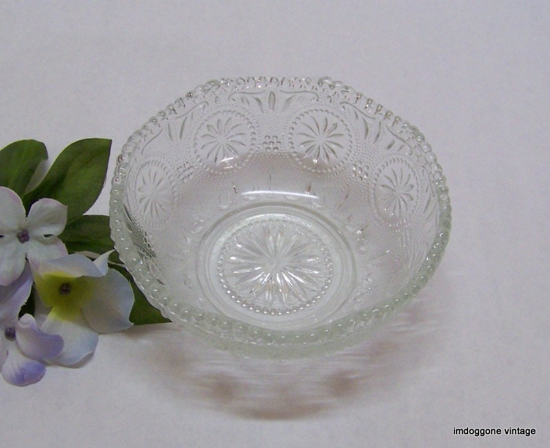 Vintage Brockway Glass American Concord Clear