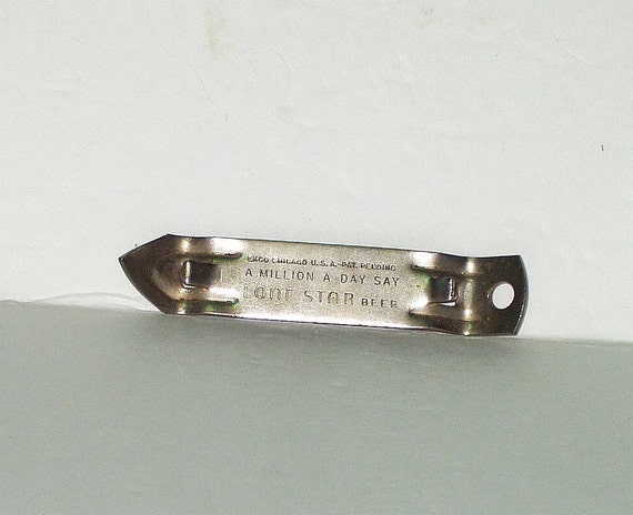 bottle opener ekco vintage Lone A Ekco Can Vintage Bottle a Opener Day Say Million Star Beer