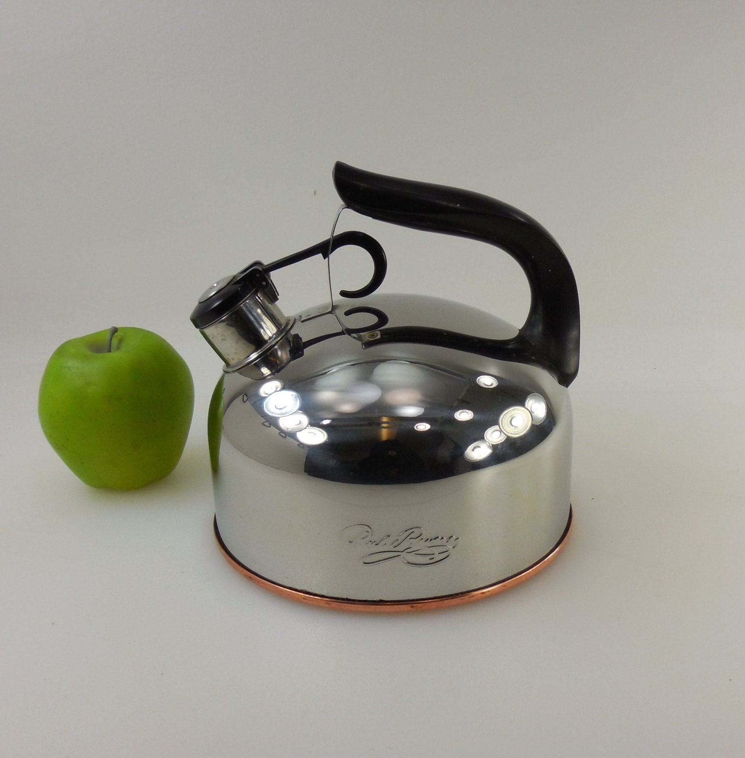 Revere Ware 1990 Water Tea Kettle Stainless by oldetymestore