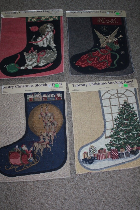 Christmas Stocking Tapestry Panel Make your Own Stocking