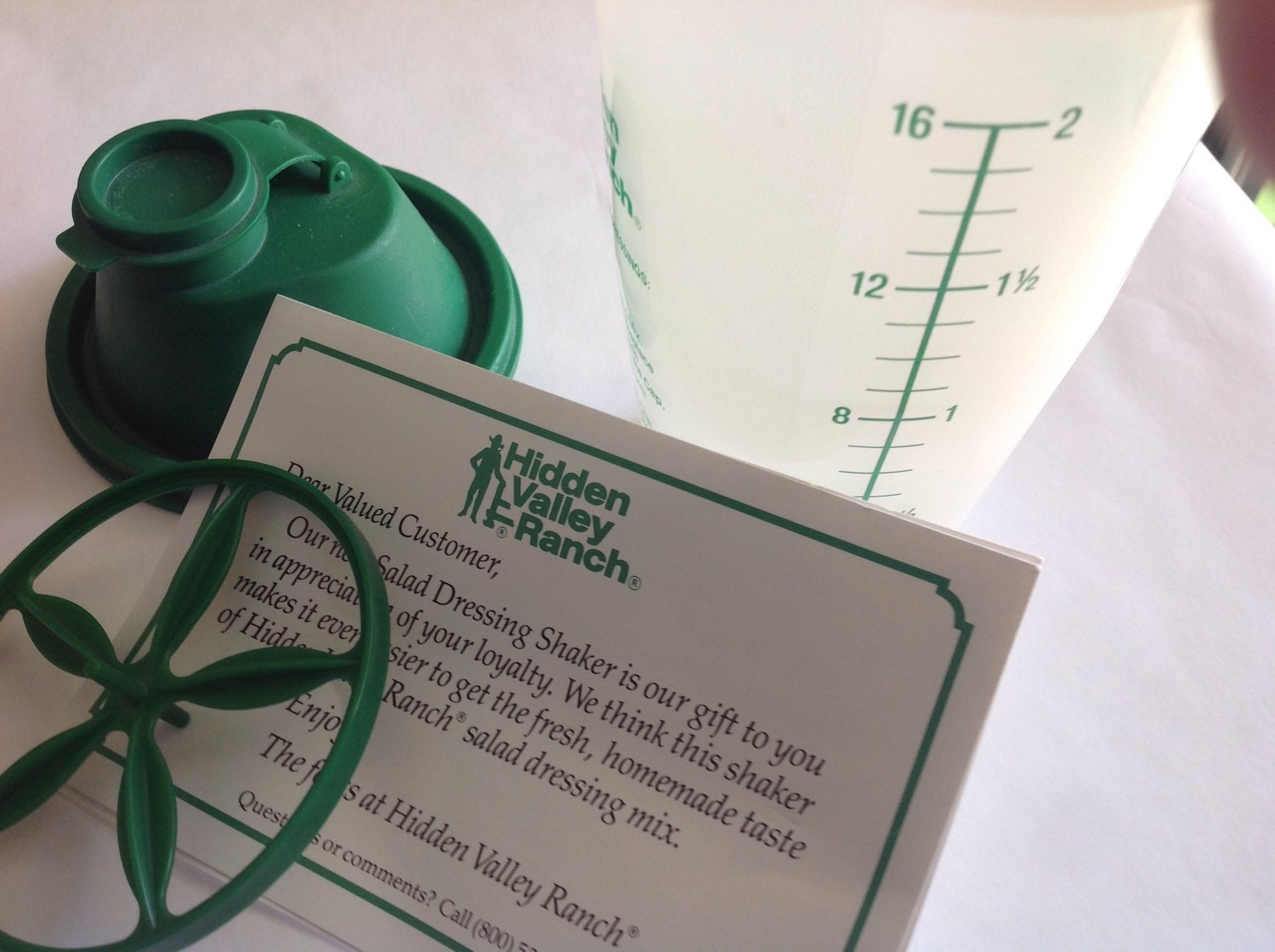 Vintage Hidden Valley Ranch Shaker/Mixer Container