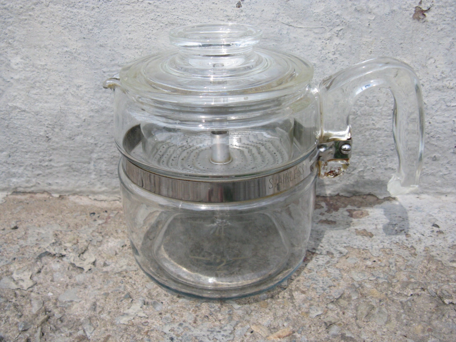 pyrex glass coffee pot glass insert 6 cups pyrex glass