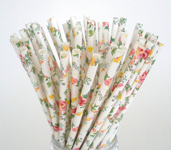 Vintage Paper Straws 7