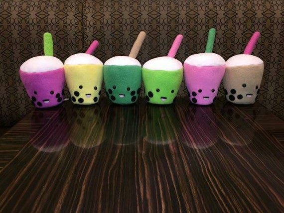 bubble tea plush toys