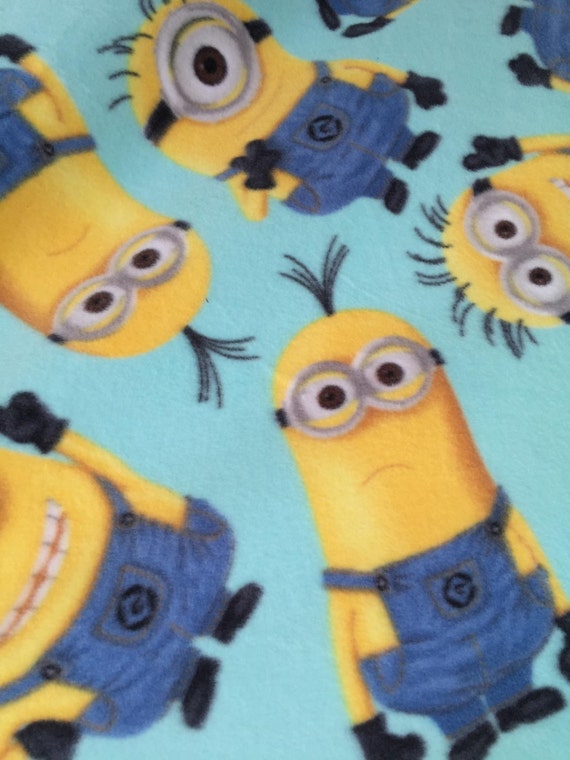 Despicable Me Minions Polar Fleece Fabric by the yard