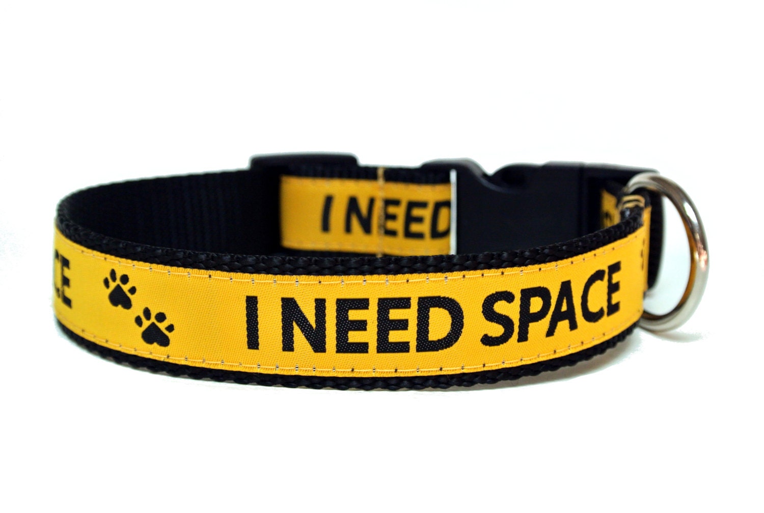 I Need Space Dog Collar 1 Service Dog Collar by Wagologie on Etsy