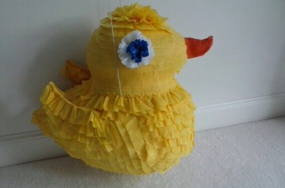 Yellow Rubber Ducky Duck Party Pinata Il_570xn