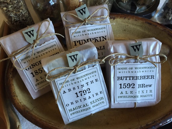 Butterbeer soap by the House of Wormwood