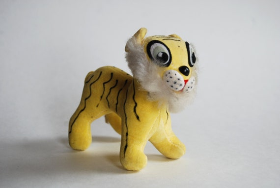 vintage tiger plush