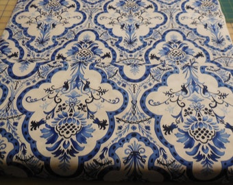 Toujours Bleu - Michael Miller Fabric 1 1/2 Yards