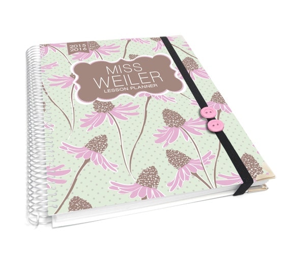 personalized lesson planner book