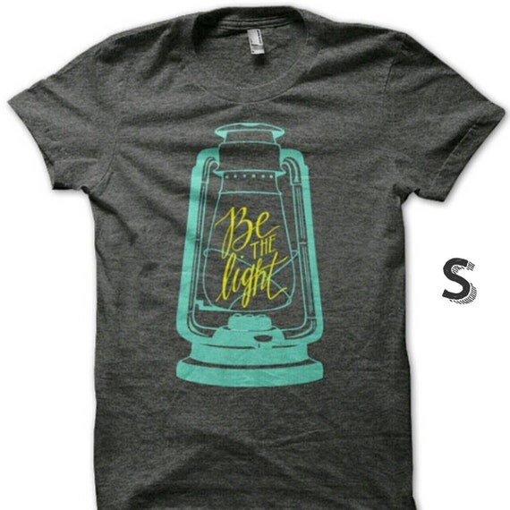 Adult S // Be The Light Lantern // Unisex Shirt by ekuboministries