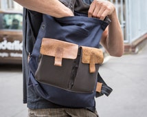 Popular items for canvas backpack men on Etsy