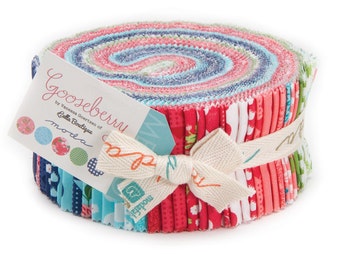 MODA Gooseberry Jelly Roll by Vanessa Goertzen of Lella Boutique