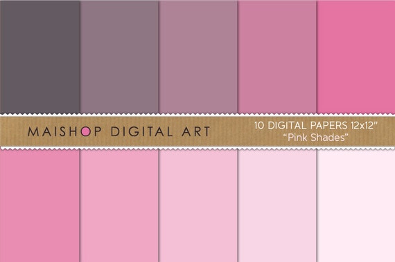solid color digital paper pink shades printable scrapbook papers for digital scrapbooking paper crafting edible papers backgrounds - Colored Paper Printable solid color digital paper pink shades printable scrapbook papers for digital scrapbooking paper crafting edible papers backgrounds - Colored Paper Printable