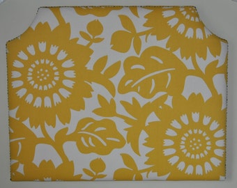 Upholstered twin bed, wall mounted, ready to ship, Inventory SALE, Dorm headboard