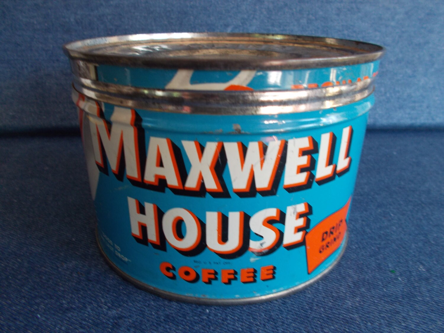 Vintage Maxwell House Coffee Can