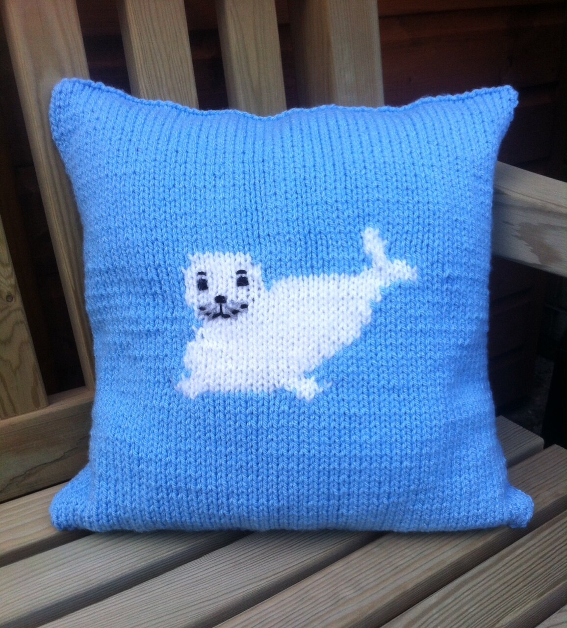 seal pup cushion