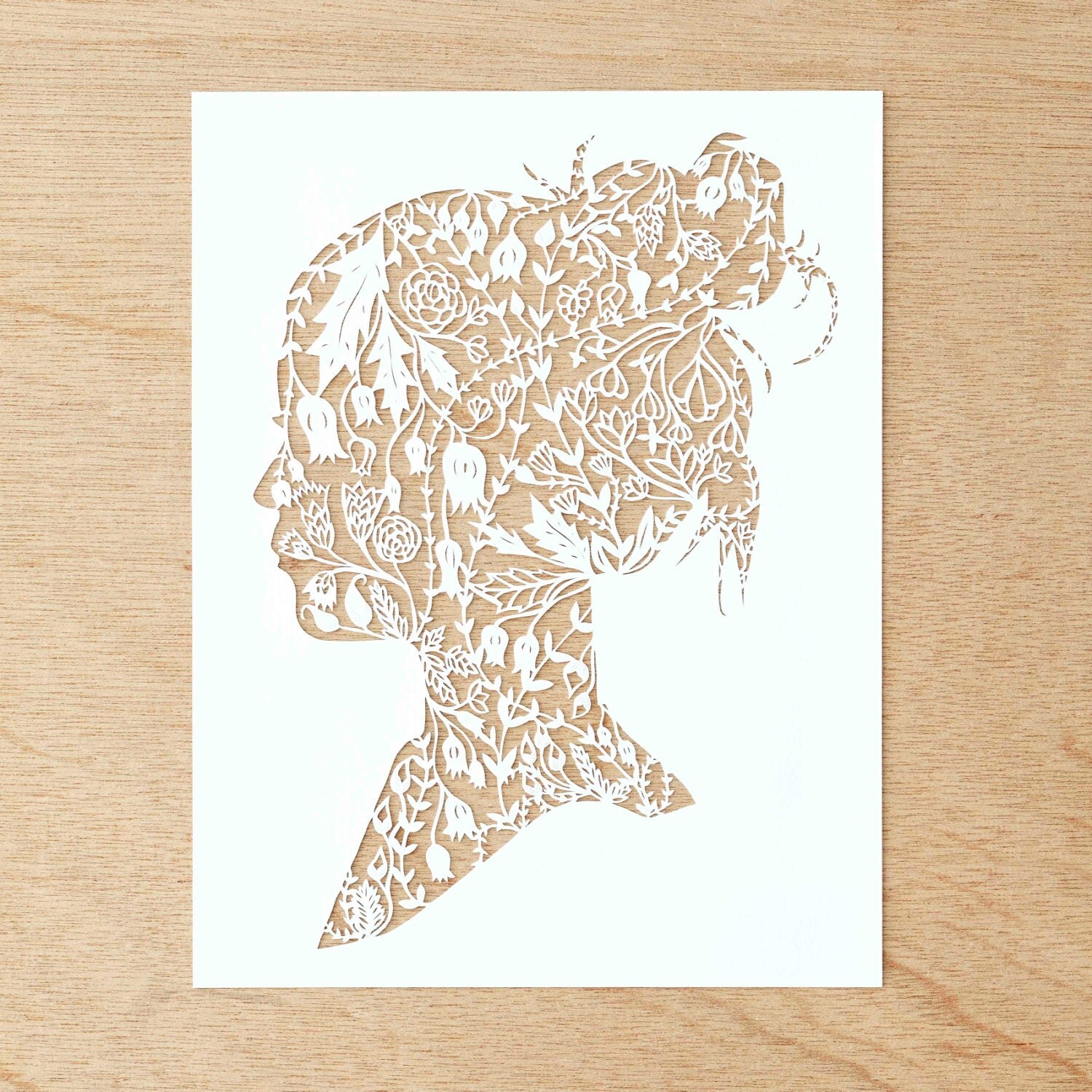 Custom Lasercut Silhouette