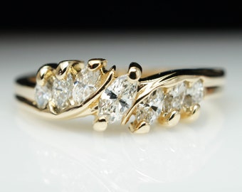 Marquise cut diamond rings for sale