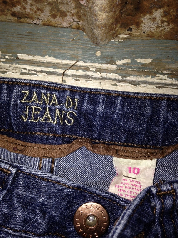 ZANA DI Jeans Girls Size 10 1980s ZanaDi JEANS Hip Hugger