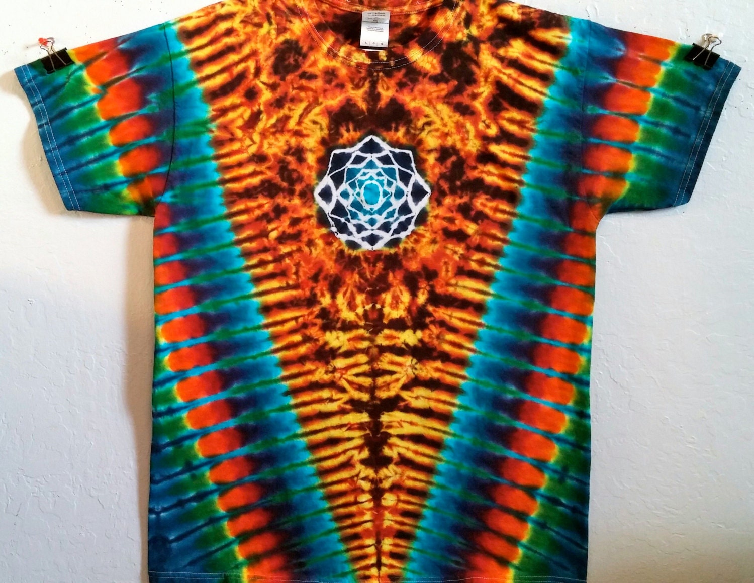 tie dye mandala shirt