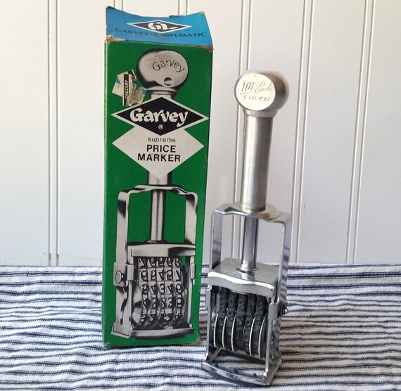 Vintage price labeler marker stamp price by TheIndustrialFarmer