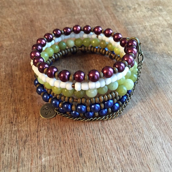 Multi Wrap Around Bracelet by ShopPrettySouthern on Etsy