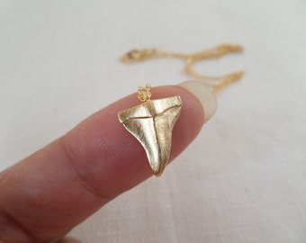 Shark tooth Necklace - Tiny Gold, Rose Gold or Silver Shark Tooth necklace----simple and dainty, everyday necklace