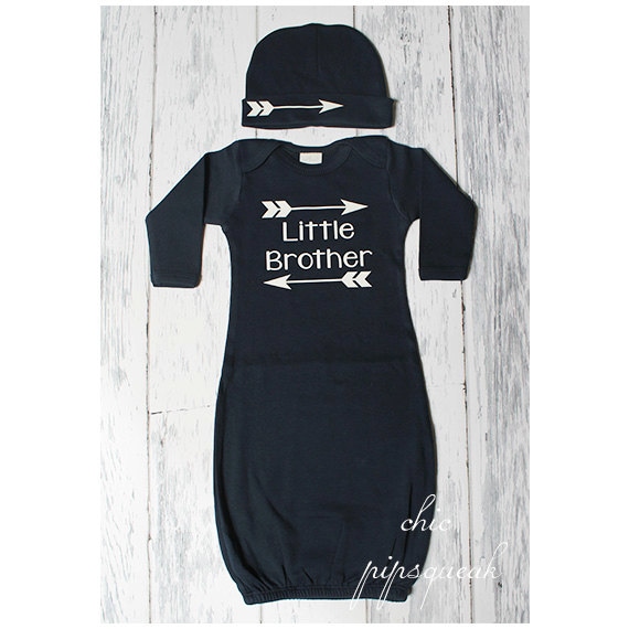 Baby Gown Newborn Gown Baby Sleeper Baby Hospital Outfit