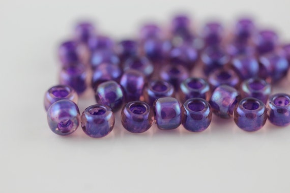 Download TOHO Seed Bead 8/0 Inside-Color Rainbow Rosaline/Opaque