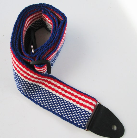 Hand Woven Guitar Strap Inkle Woven Hand made with